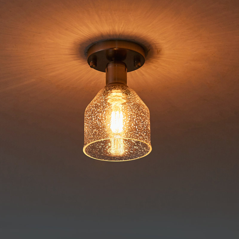 Cheriton Glass Semi Flush Mount