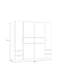 Razina Manufactured Wood Wardrobe