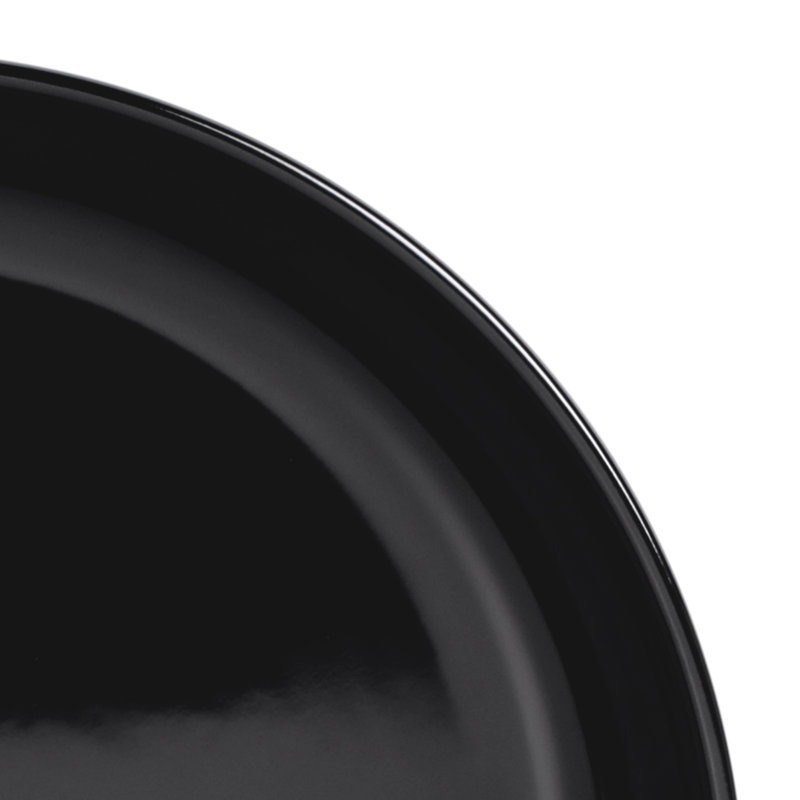Elite Global Solutions Melamine Serving Bowl, Black