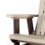 Chaise d'extérieur en plastique coulissante Haven