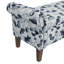 Banc de rangement avec accoudoirs roulés Wallen