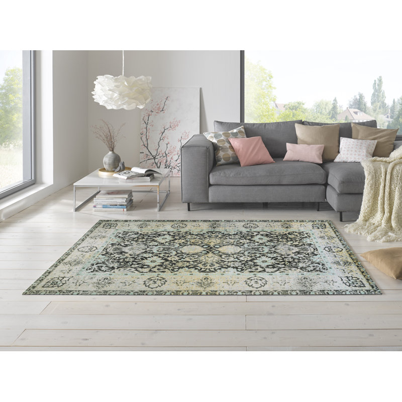 Arvand Non-Slip Floral Doormat, Rectangular 140 x 200cm