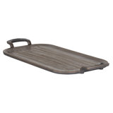 Viking Cast Iron 24-inch Double Burner Griddle, Bronze