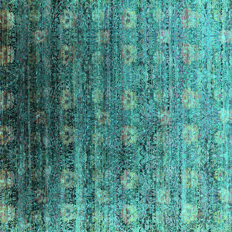 Cadey Abstract Indoor Rug, Square 3'