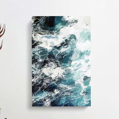 Tempest In Abstract - Wrapped Canvas Print
