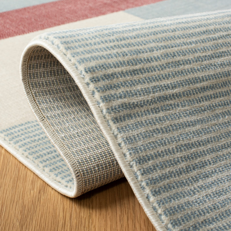 Hornbuckle 300 Performance Geometric Rug, Square 6'7"
