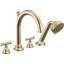 Beauclere™ Roman Tub Faucet With Handshower-1517805262-1517805263