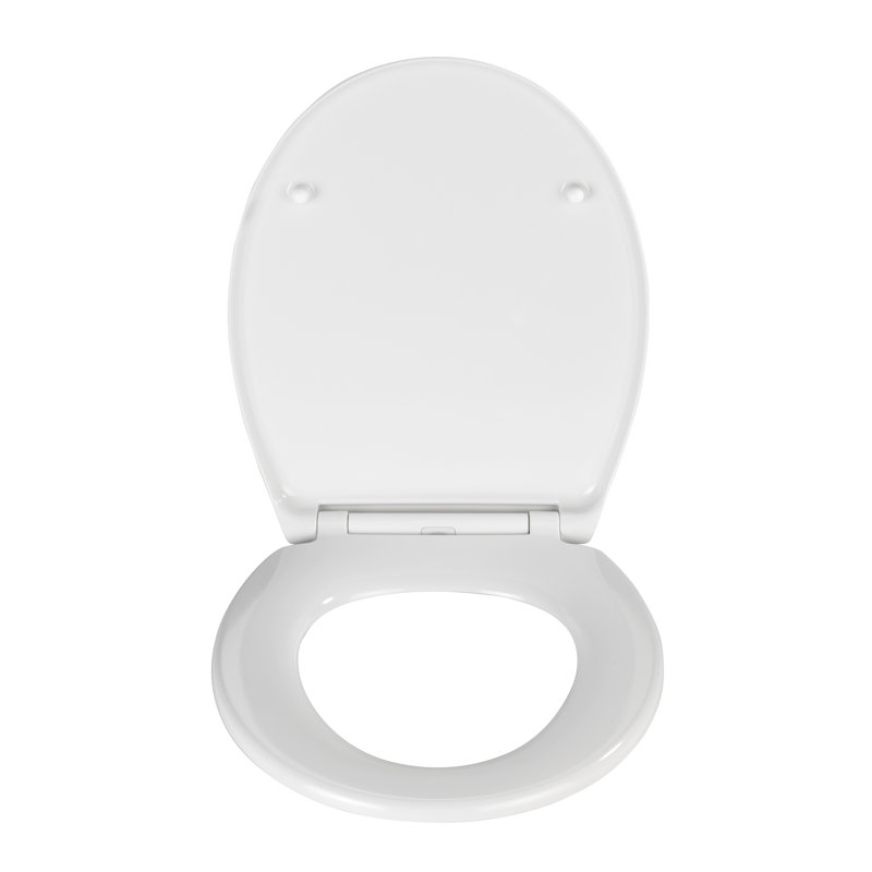 Samos Duroplast Elongated Toilet Seat, White