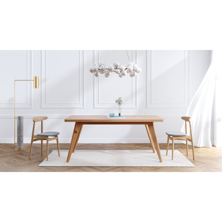 Corrigan Studio Narendra Solid Wood Dining Table | Wayfair.co.uk