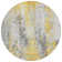 Machine Washable Indoor/Outdoor Xhevrie Yellow Rug