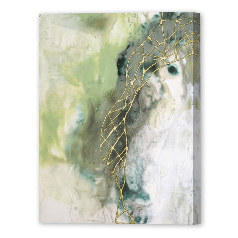 Gold Illusion I, reproduction d'art sur toile tendue