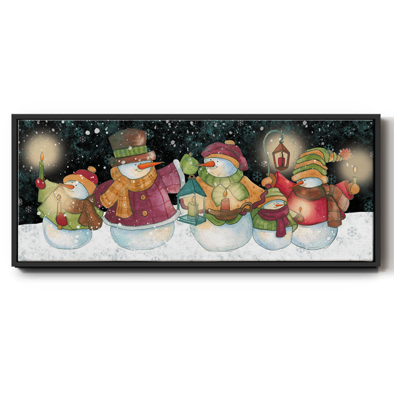 Collection de Noël - toile encadrée, H 24 po x l 60 po