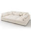 Canapé-lit modulaire avec rangement Bouley Beige-900277143