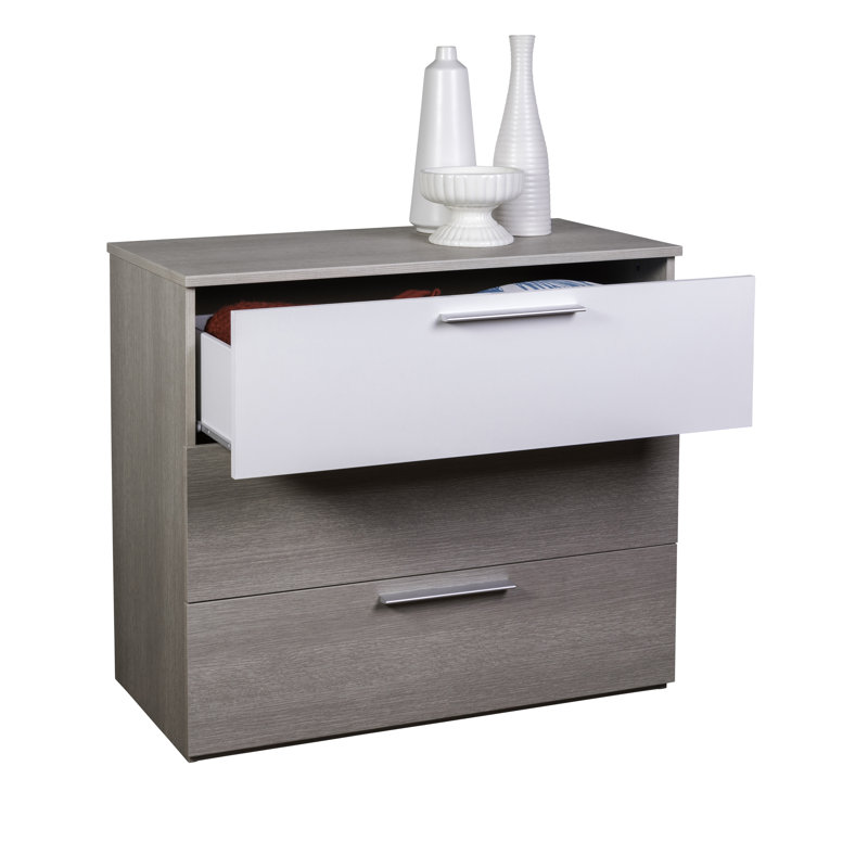 Meridia 91.6cm W 3 - Drawer Chest of Drawers