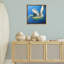 «Sheldon Turtle Portrait», peinture sur toile flottante, conception par Linda Sperruche-146177019-146177017