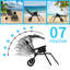 Fauteuil de chariot de plage Selia - 2 en 1 se transforme du chariot de plage en chaise de plage-731502884