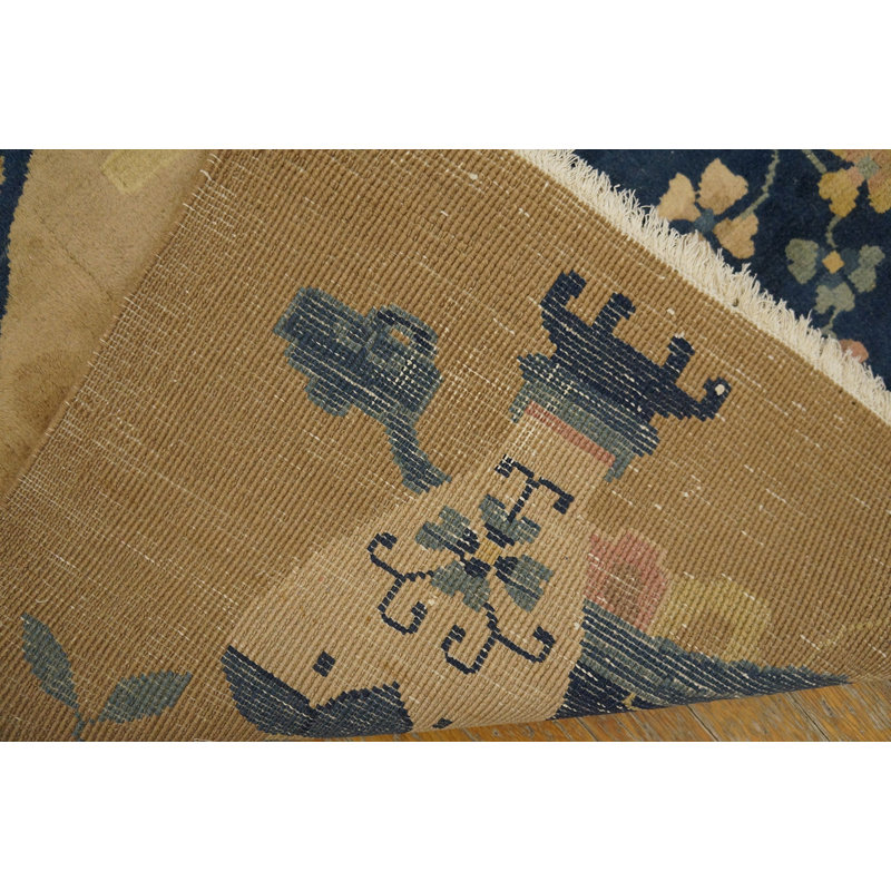 Early 20th Century Light Color Open Field Chinese Art Deco Room Size Rug