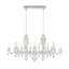 Sterling 12 Light Crystal Linear Chandelier
