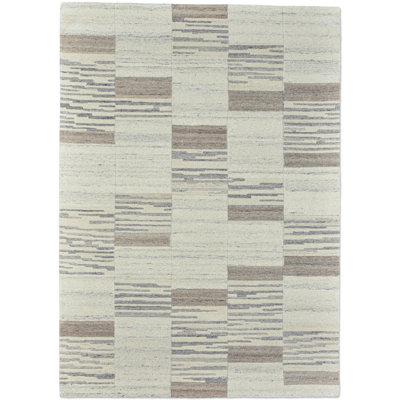 Patchwork Wool Hand Tufted Area Rug