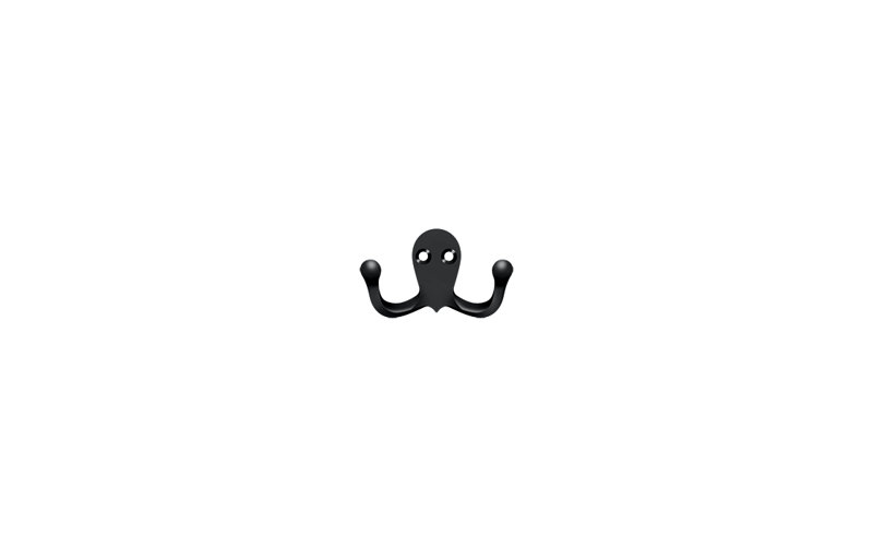 Wall Hook, Black