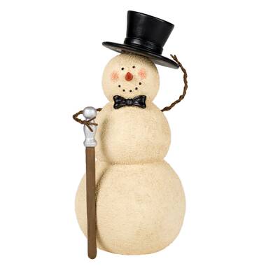 The Holiday Aisle® Snowman Figurine & Reviews | Wayfair