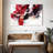 Avery Red Motion Abstract-107679800