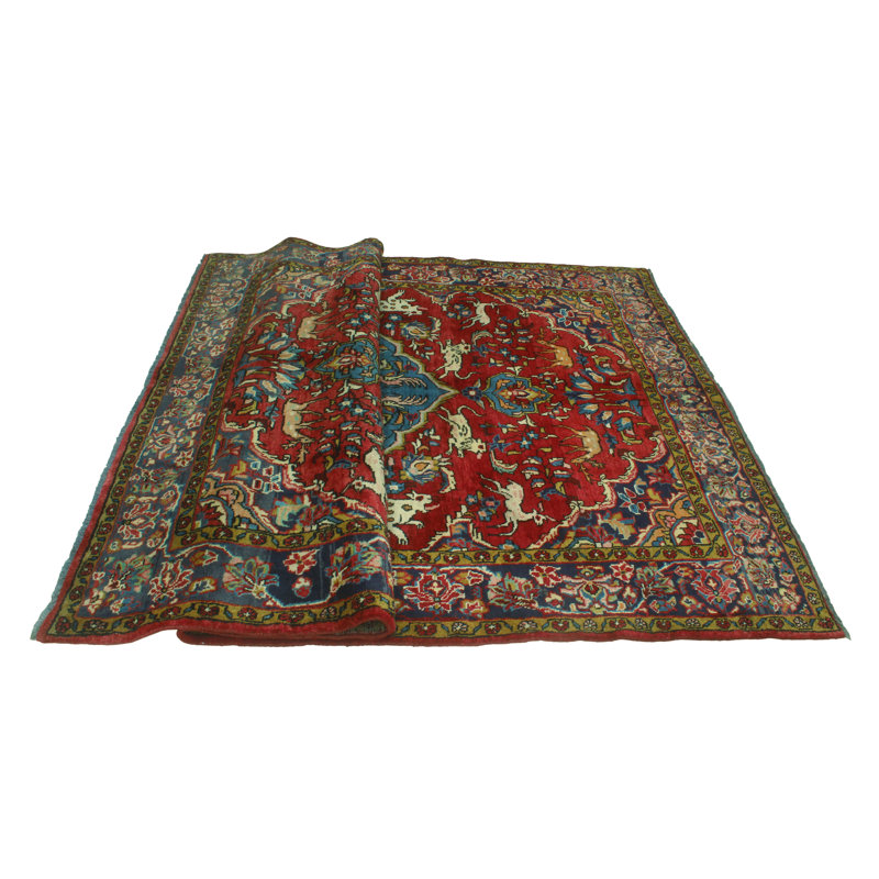 Tapis rouge délicat Fine Liza