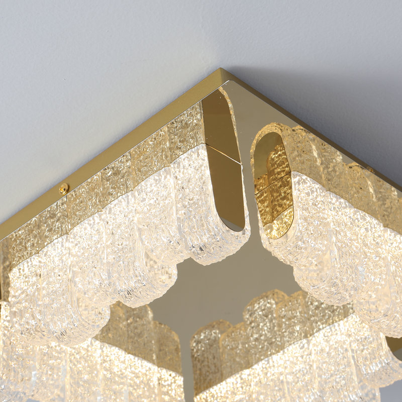 Annic 4 - Light 32cm LED Acrylic Flush Mount