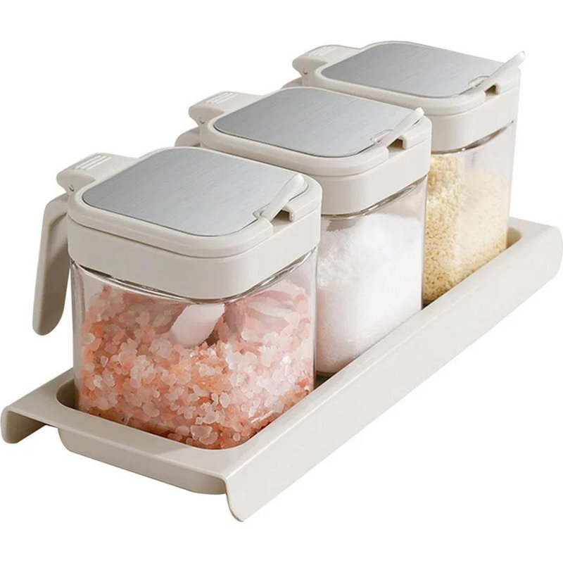 Spice Jar & Rack Set