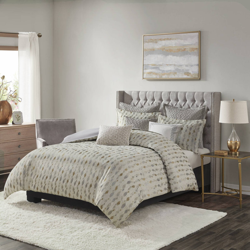 Madison Park Signature Sanctuary Comforter Set, Queen Comforter + 7 Additional Pieces
