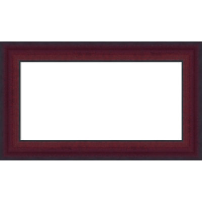 Canterbury Cherry Framed Dry Erase Magnetic Board Organization Boards