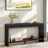Modern 3-Drawer Console Table with Vertical Slats-118626357