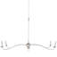 Irvine 6 - Light Candle Style Classic Chandelier-323278170