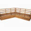 Ensemble de canapé Royal Acacia Patio V, beige