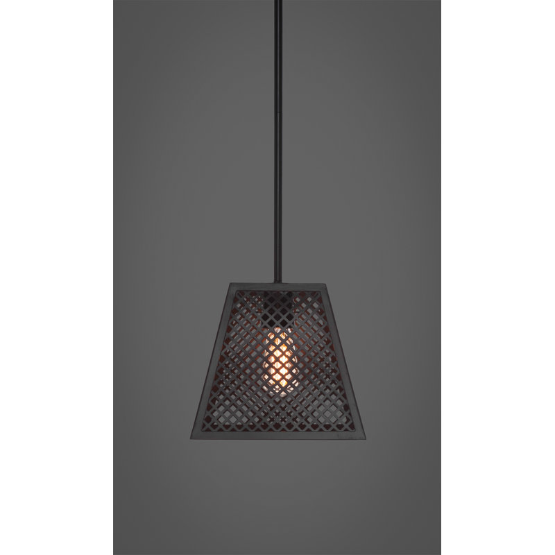 Luminaire suspendu géométrique à 1 lumière Giusto