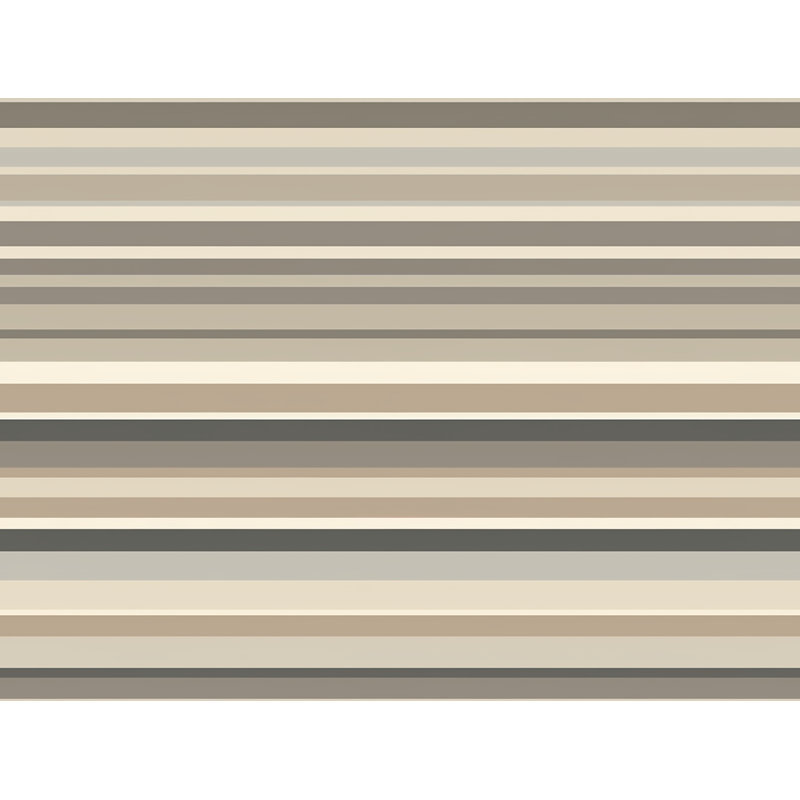 Couverture polaire à carreaux, Jeté, Rayé, Beige/gris