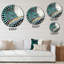 Bansilal - Horloge murale abstraite en marbre-35684396