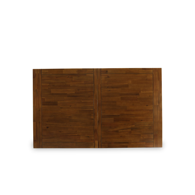 Ensemble de salle à manger 7 pièces comprenant une table de salle à manger rectangulaire avec rallonge amovible et 6 chaises de salle à manger Parsons