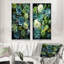 «Green Succulents Serenity Garden», 2 pièces-264924678-264924676