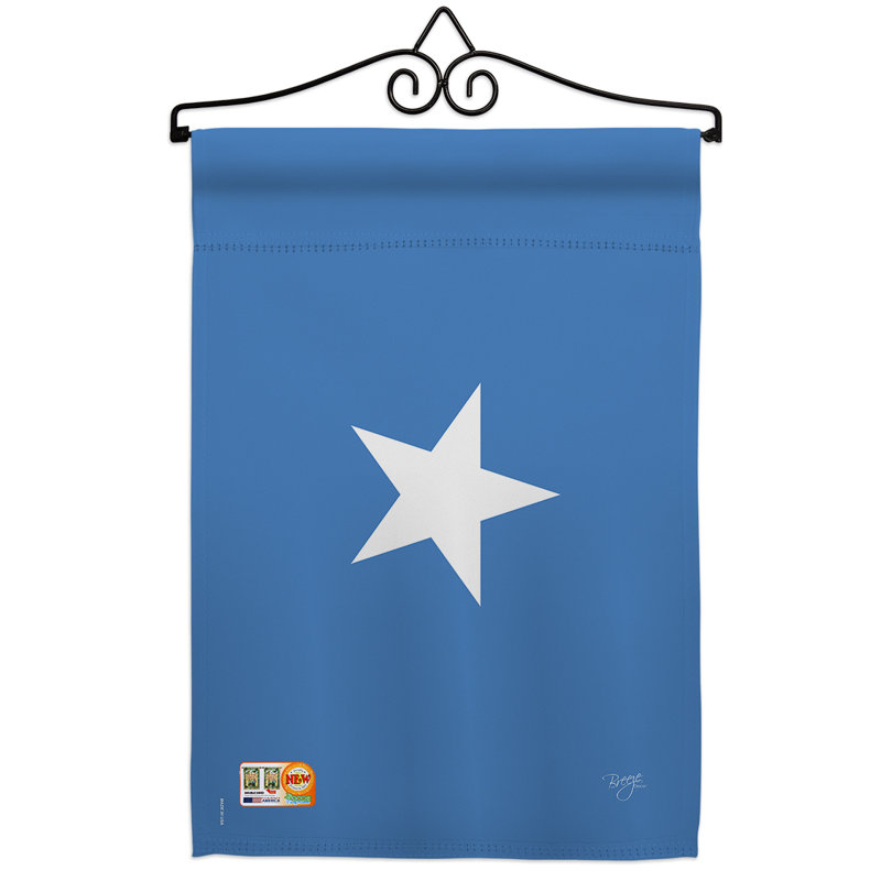 Impressions décoratives de polyester de 2 côtés 19 x 13 po  drapeau de jardin
