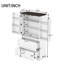 Armoire de cuisine avec 6 tablettes suspendues-11923410