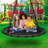 Sorbus Fabric Spinner Saucer Swing 40" Black
