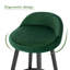 Cristhian Upholstered Counter Stool with Metal Frame-1670649122