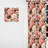 Fallowfield Antique Pink Flower Garden Beauty III - Bohemian Curtain - Velvet Room Darkening - 1 panel-1583070854