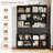 47.2" W Tall Bookshelf And Bookcase, 6 Tier Bookcase For Home Office, Living Room-327312796
