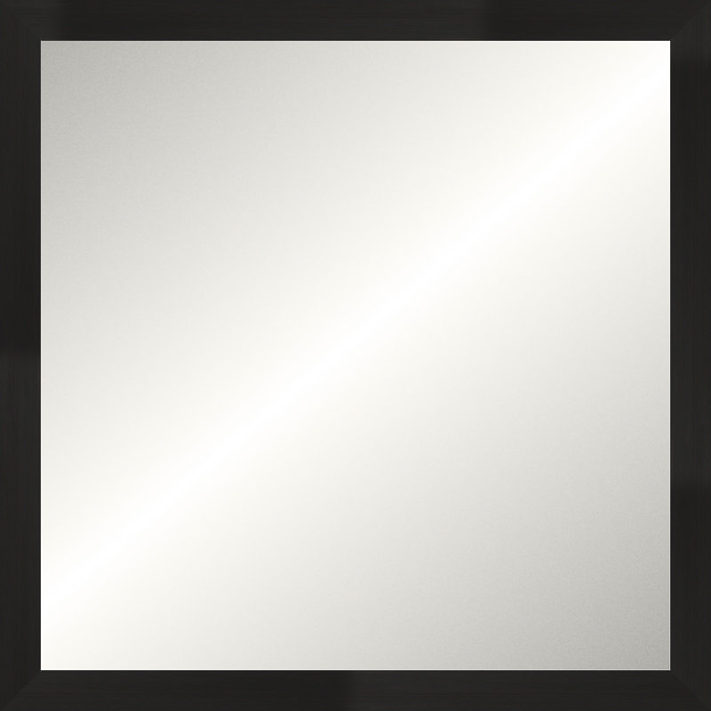 Espresso Gallery Mirror, Small Square