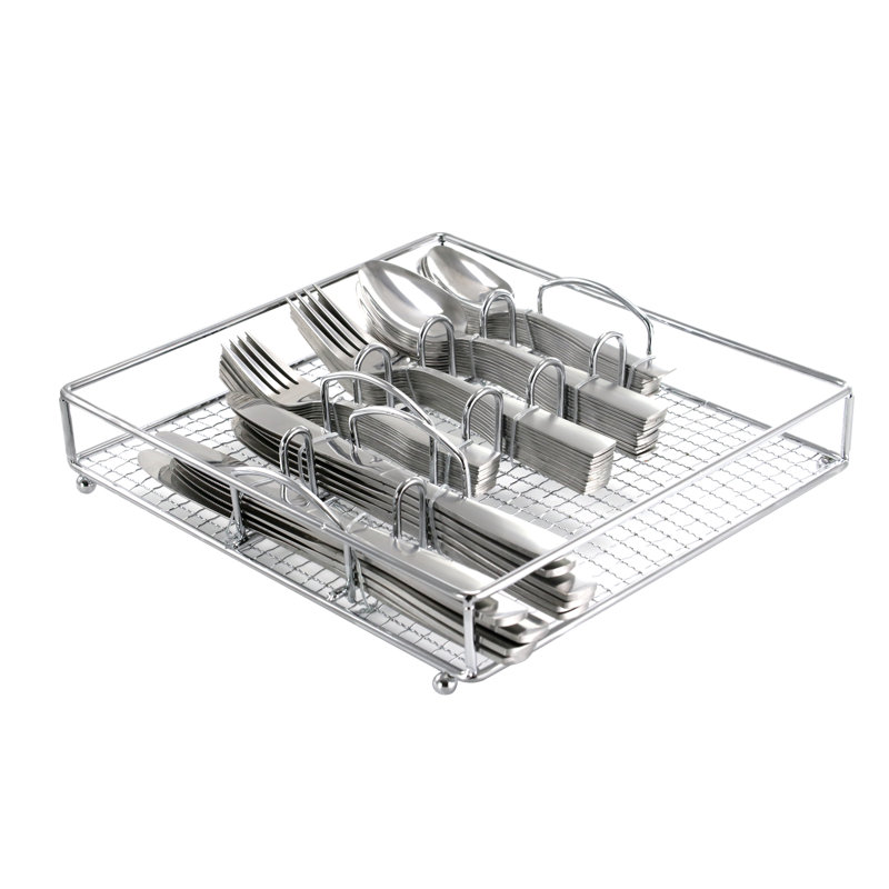 Charlton Home Chaffee Stainless Steel Flatware Set - Service for 12