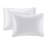 Queen Reversible White Bedspread Bedding Set, All Season Lightweight Cover Set-122502129-122502133