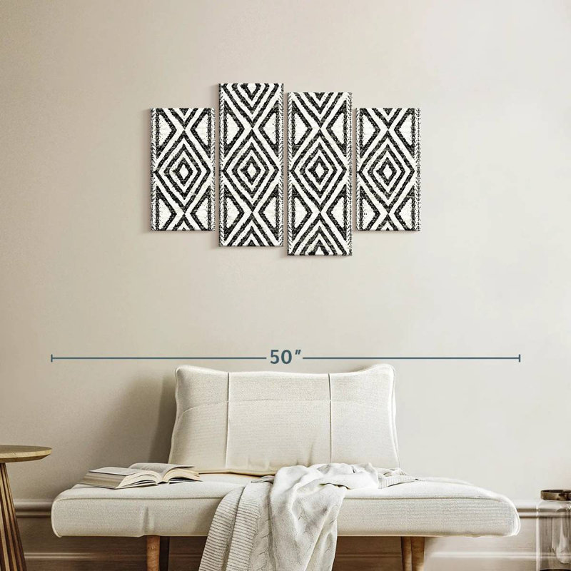 Motif sauvage africain Avery II, H 22 po x l 36 po