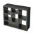 Open Wooden Open Shelf Bookcase, Freestanding Display Storage Cabinet With 7 Cube Storage Spaces, Floor Standing Bookshelf, Entryway, Living Room Storage Cabinet